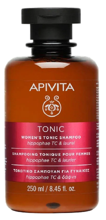 APIVITA Women's Tonic, Hippophae TC & Bay Laurel šampūns, 250 ml