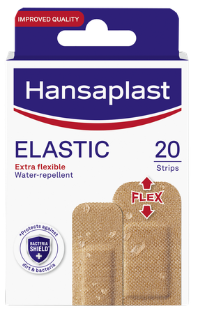 HANSAPLAST Elastic plāksteris, 20 gab.