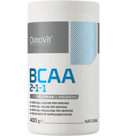 OSTROVIT BCAA 2-1-1 Natural pulveris, 400 g