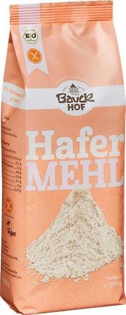 BAUCK HOF pilngraudu auzu milti, 350 g