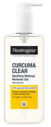 NEUTROGENA Curcuma Clear Nomierinošs,  Kosmētikas Noņemšanai gels, 200 ml