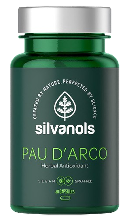 SILVANOLS Premium Pau d Arco kapsulas, 60 gab.