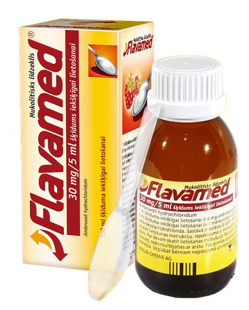FLAVAMED 30 мг/5 мл сироп, 100 мл