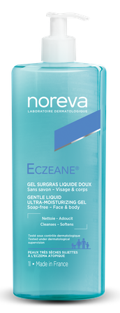 NOREVA Eczeane Gentle mazgāšanās želeja, 1000 ml