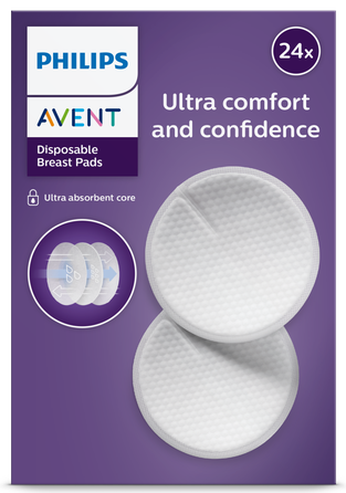 PHILIPS Avent vienreizējas lietošanas krūšturu ieliktnīši, 24 gab.