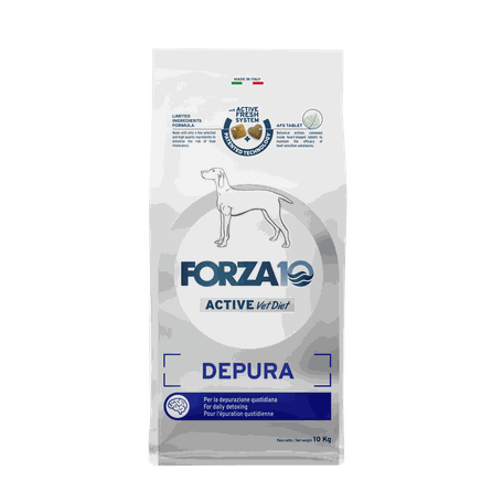 FORZA10 Active Vetdiet Depura, Suņiem sausā barība, 10 kg