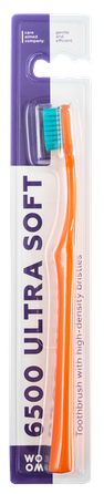 WOOM 6500 Ultra Soft зубная щётка, 1 шт.