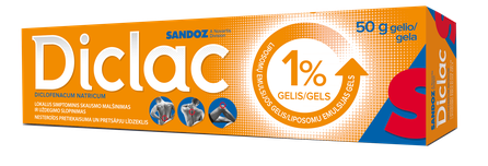 DICLAC 1% гель, 50 г