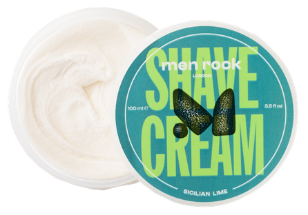 MEN ROCK Sicilian Lime skūšanās krēms, 100 g