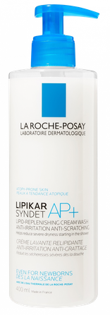 LA ROCHE-POSAY Lipikar Syndet AP+ cleanser, 400 ml