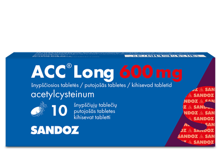 ACC LONG 600 mg шипучие таблетки, 10 шт.