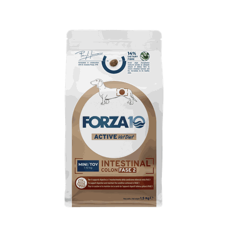 Active Vetdiet Intestinal Colon Phase 2 Mini/Toy, для собак сухой корм, 1.5 кг