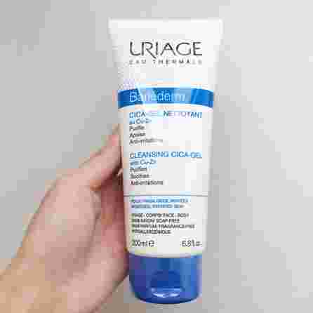 URIAGE Bariederm Cica Cu-Zn želeja sejas mazgāšanai, 200 ml
