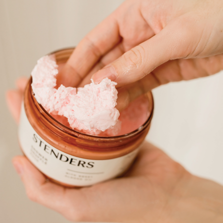 STENDERS Rose shower soufflé, 110 g