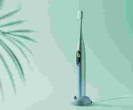 OCLEAN Smart Sonic X Pro Mist Green electric toothbrush, 1 pcs.