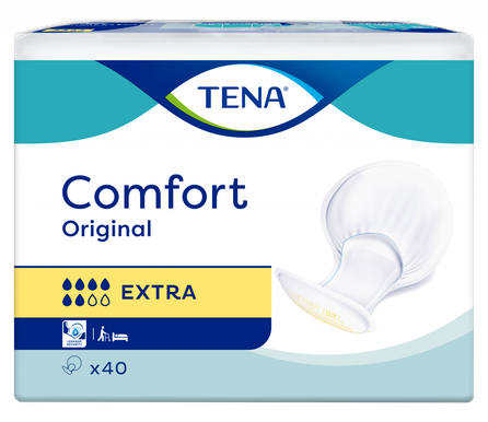 TENA Comfort Original Extra uroloģiskie ieliktņi, 40 gab.