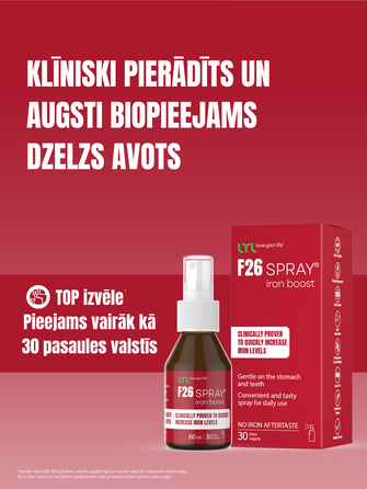 LYL F26 SPRAY iron boost spray, 60 ml