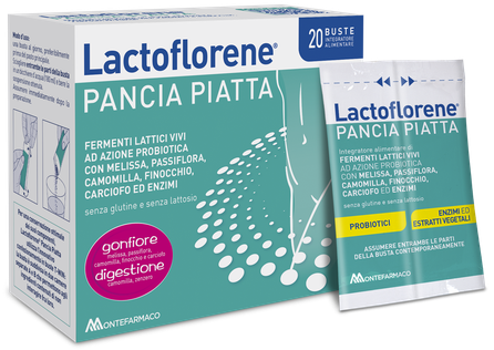 LACTOFLORENE Pancia Piatta порошок, 20 шт.