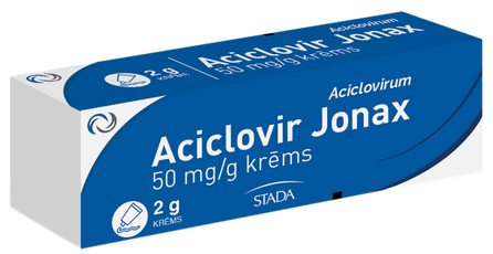 JONAX Aciclovir 50 мг/г крем, 2 г