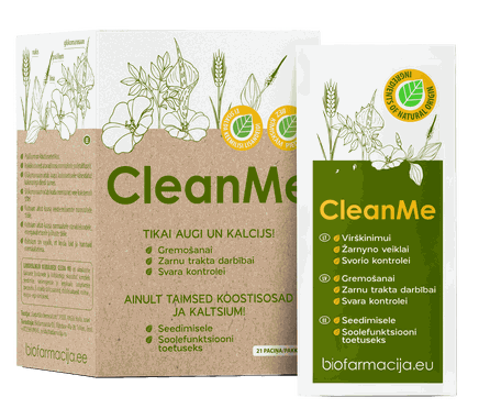 BIOFARMACIJA Clean Me sachets, 21 pcs.
