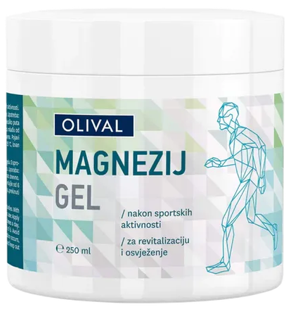 OLIVAL Magnesium želeja, 250 ml