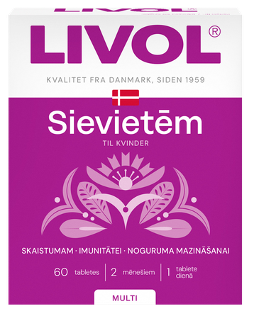 LIVOL  Multi Sievietēm tabletes, 60 gab.