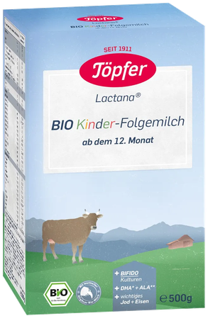 TOPFER Lactana Bio no 12 m. piena maisījums, 500 g