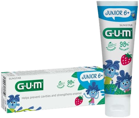 GUM Junior 6+ toothpaste, 50 ml