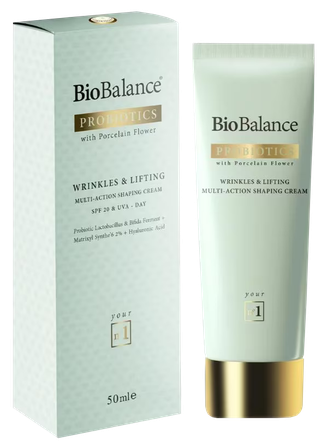 BIOBALANCE Probiotics Wrinkles & Lifting Multi Action Shaping face cream, 50 ml