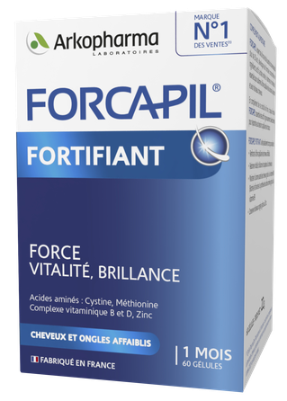 FORCAPIL Fortifiant kapsulas, 60 gab.