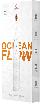 OCLEAN Electric Flow White electric toothbrush, 1 pcs.