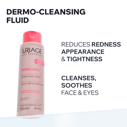 URIAGE Roseliane Cleansing fluid, 250 ml