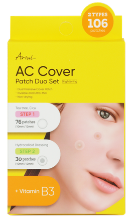 ARIUL Ac Cover Brightening пластырь от прыщей, 106 шт.