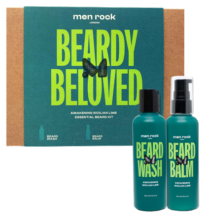 MEN ROCK Beard Duo Sicilian Lime set, 1 pcs.