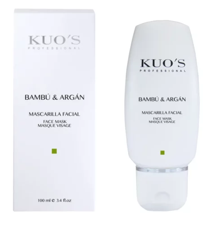 KUOS Bamboo & Argan маска для лица, 100 мл