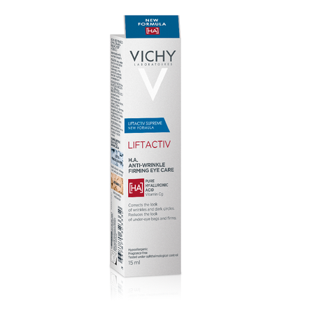 VICHY Liftactiv H.A. Anti-Wrinkle Firming acu krēms, 15 ml