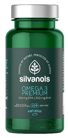 SILVANOLS Premium Omega 3 капсулы, 60 шт.