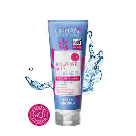 URBAN CARE Hyaluronic Acid & Collagen šampūns, 250 ml