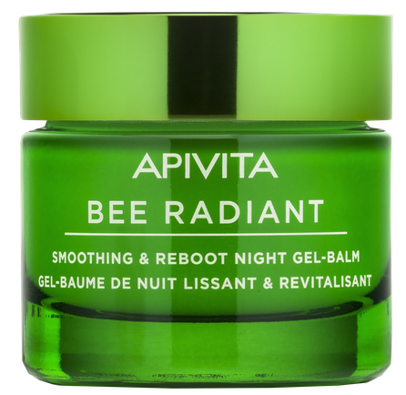 APIVITA Bee Radiant Night Smoothing & Reboot krēms-gels, 50 ml
