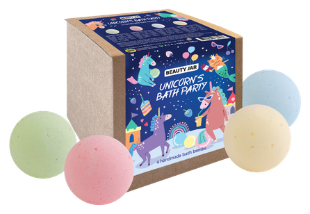 BEAUTY JAR Unicorn's Bath Party gift set, 1 pcs.