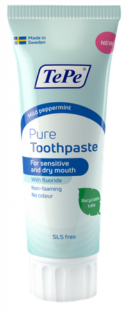 TEPE Pure Mild Peppermint зубная паста, 75 мл