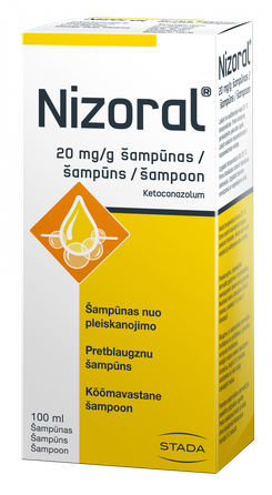 NIZORAL 20 mg/g shampoo, 100 ml
