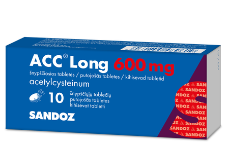ACC LONG 600 mg шипучие таблетки, 10 шт.
