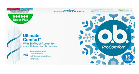 O.B. Ultimate Comfort Super Plus tampons, 16 pcs.