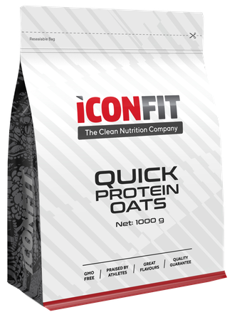 ICONFIT Quick Protein Oats - Chocolate porridge, 1000 g