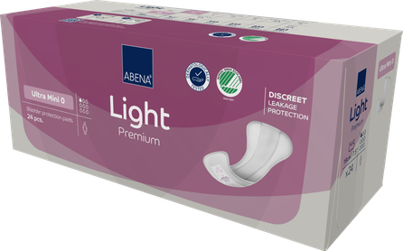 ABENA  Light Ultra Mini Premium uroloģiskie ieliktņi, 24 gab.