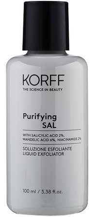 KORFF Purifying Sal Šķidrais pīlings, 100 ml