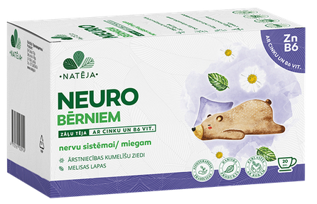 NATĒJA Neuro tēja bērniem paciņas, 20 gab.