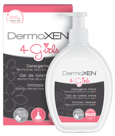 DERMOXEN 4 Girls гель для интимной гигиены, 200 мл