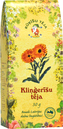 RŪĶĪŠU TĒJA Calendula loose tea, 30 g